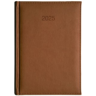 Kalendarz książkowy (terminarz) 5905031846427 VIVELLA A4 tygodniowy A4 Wokół Nas (A4TB Brązowy)