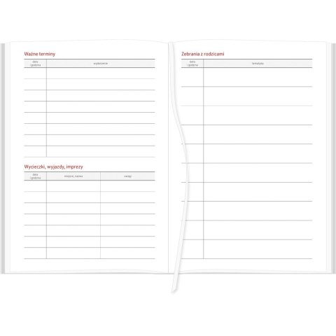 Kalendarz nauczyciela książkowy (terminarz) KRAFT Z GUMKĄ GRANATOWY 2024/2025 A5 DZIENNY A5 Wydawnictwo Wokół Nas (A5DN069B-)