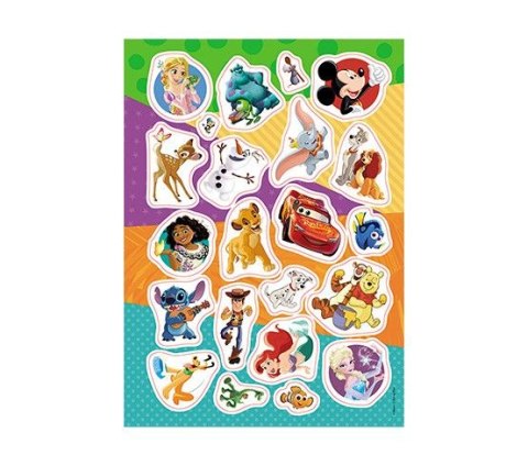 Książka dla dzieci Disney/Pixar. W głowie się nie mieści 2. 100 brokatowych naklejek Ameet (NB 9105)