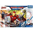 Puzzle Trefl Super maxi Silni Avengers / Disney Marvel Spiderman 24 el. (41007)