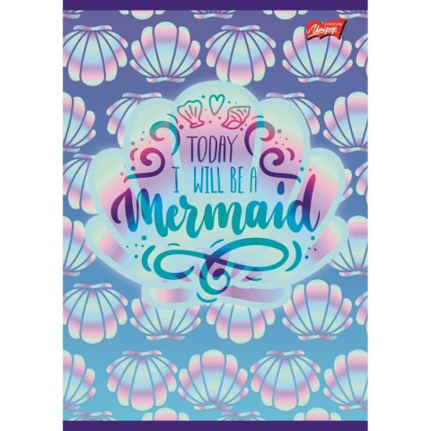 Zeszyt Mermaid A5 16k. krata Unipap