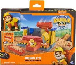 Figurka Spin Master Zestaw warsztatowy Spin Master Paw Patrol Rubble & Crew Rubbles Workshop Playset (6067082)