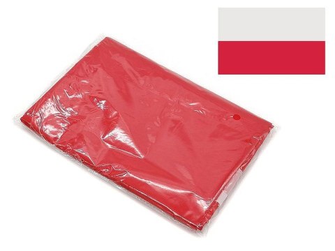 Flaga Polski, duża, z tunelem na drzewiec [mm:] 1500x900 Adar (600898)