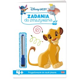 Książka dla dzieci Ameet Zadania do zmazywania Disney Uczy.