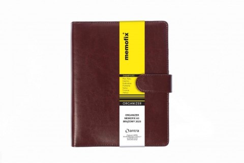 Organizer A5brązowy MEMOFIX A5 brązowa Antra (5904210086531)