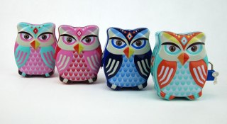 Skarbonka sowa metal Dromader (130-01233)