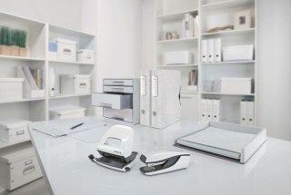 Dziurkacz NeXXt WOW biały perłowy 30k (50081001) Leitz