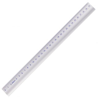 Linijka aluminiowa 30cm Leniar