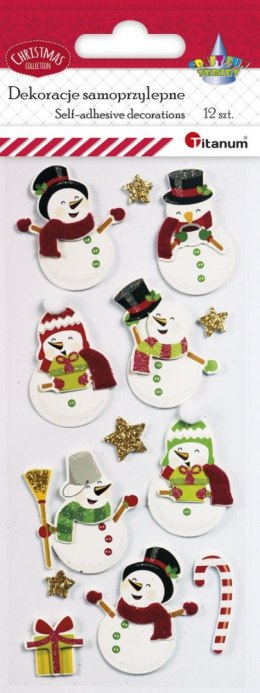 Naklejki świąteczne Titanum Craft-Fun Series Boże Narodzenie (19XQ18-7)