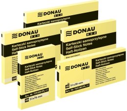 Notes samoprzylepny Donau Eco żółty 100k 51mm x 76mm (7592001PL-11)