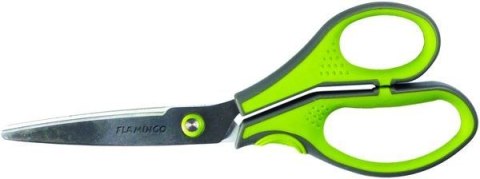 Nożyczki Soft Touch 21cm Flamingo