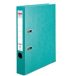 Segregator dźwigniowy Herlitz Q. file Standard A4 turkusowy 50mm (0011178951)