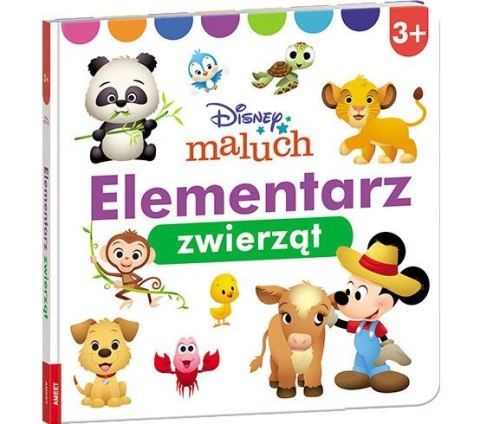 Książeczka edukacyjna Disney Maluch. Elementarz zwierząt Ameet (HOPE 9201)