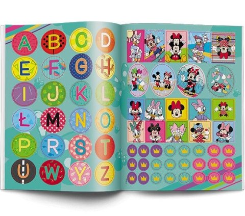 Książeczka edukacyjna Disney Uczy. Minnie. Kaligrafia Ameet (UKA 9302)