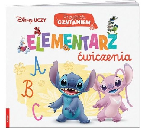 Książeczka edukacyjna Disney Uczy. Stitch. Elementarz. Ćwiczenia Ameet (PCC 9304)