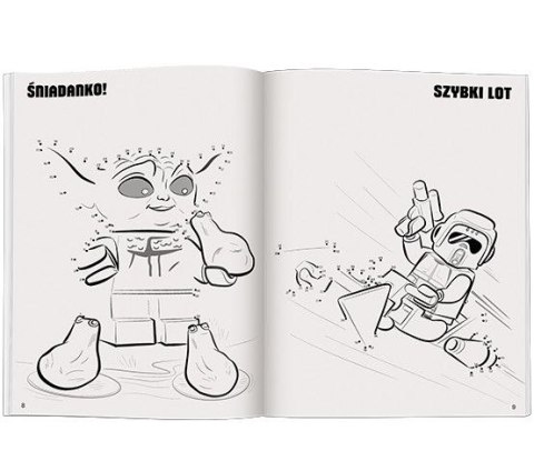 Książeczka edukacyjna LEGO® Star Wars™ Połącz kropki Ameet (spcs 6301)
