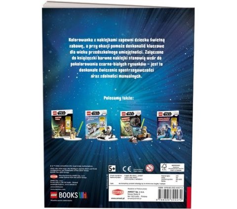 Książeczka edukacyjna LEGO® Star Wars™ Połącz kropki Ameet (spcs 6301)