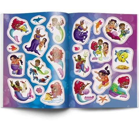 Książka dla dzieci Disney. Ariel Kolorowanka z Naklejkami Ameet (NA-9133)