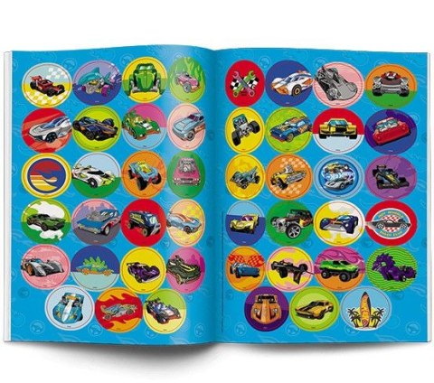 Książka dla dzieci Hot Wheels™. Kolorowanka według kodu Ameet (KKO 1601)
