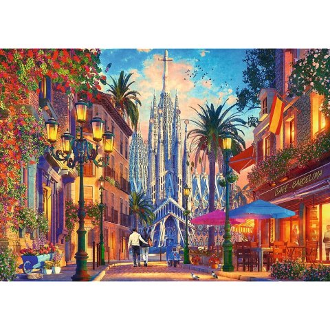 Puzzle Barcelona, Hiszpania 1000 el. Trefl (10793)