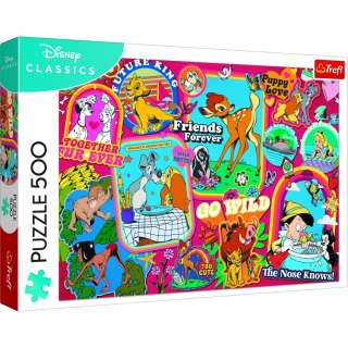 Puzzle Disney Na przestrzeni lat 500 el. Trefl (37465)