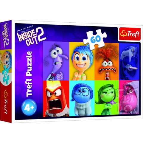 Puzzle Disney Poznaj swoje emocje 60 el. Trefl (17397)