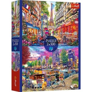 Puzzle EUROPEJSKIE STOLICE 2x500 el. Trefl (37496)