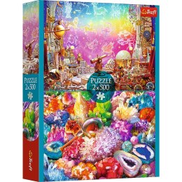 Puzzle Kosmos i kryształy 2x500 el. Trefl (37499)