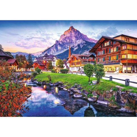 Puzzle Premium Plus Alpejskie miasteczko 1000 el. Trefl (10854)