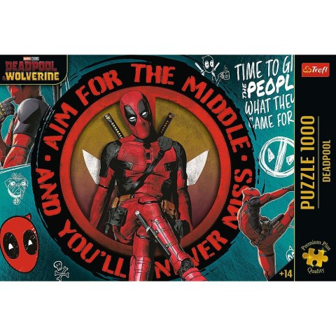 Puzzle Premium Plus Deadpool 1000 el. Trefl (10835)