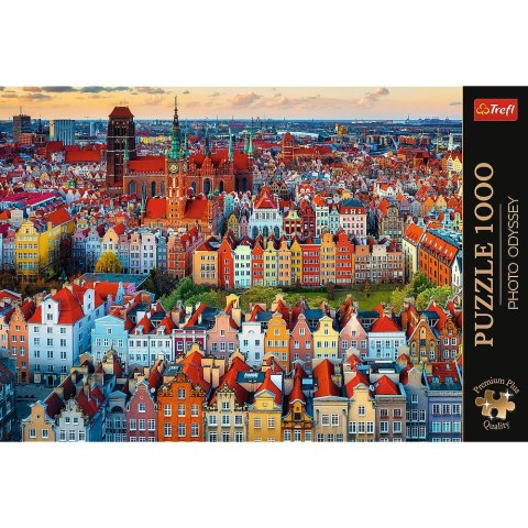 Puzzle Premium Plus Widok na Gdańsk 1000 el. Trefl (10856)