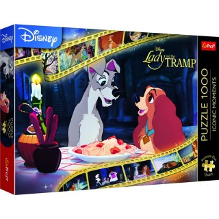 Puzzle Premium Plus Zakochany Kundel 1000 el. Trefl (10830)