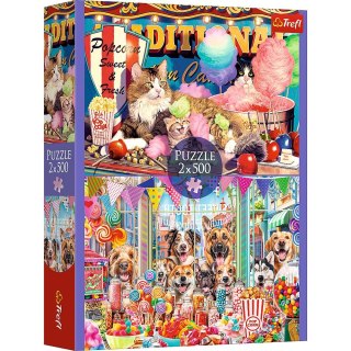 Puzzle Puszyści przyjaciele 2x500 el. Trefl (37495)