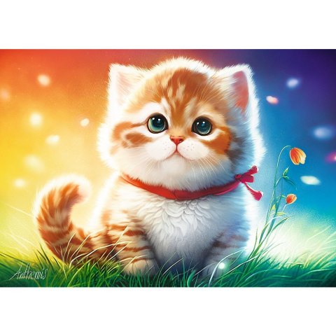 Puzzle UFT Charming Kitten 500 el. Trefl (37463)