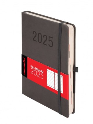 Kalendarz książkowy (terminarz) 5904210084551 MEMOFIX GRAFITOWY A5 Antra (A5 DNS)