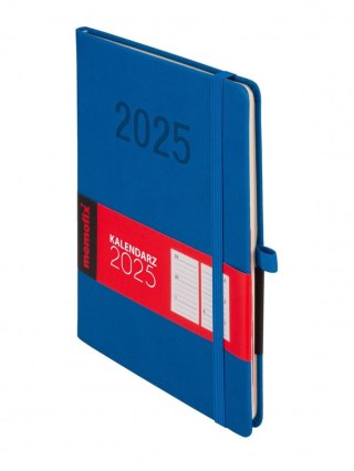 Kalendarz książkowy (terminarz) 5904210085701 MEMOFIX NIEBIESKI A5 Antra (A5 TDW)