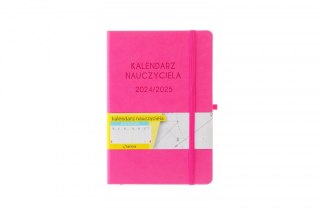 Kalendarz nauczyciela książkowy (terminarz) 5904210084117 A5 różowy A5 Antra (TDW)