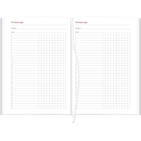 Kalendarz nauczyciela książkowy (terminarz) A5TA088B 2024/2025 a5 TYGODNIOWY A5 Wydawnictwo Wokół Nas (CROSS Z GUMKĄ CZERWONY)