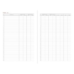 Kalendarz nauczyciela książkowy (terminarz) B5TN060B- 2024/2025 B5 PCV bezbarwny B5 Wydawnictwo Wokół Nas (EKOLEN)