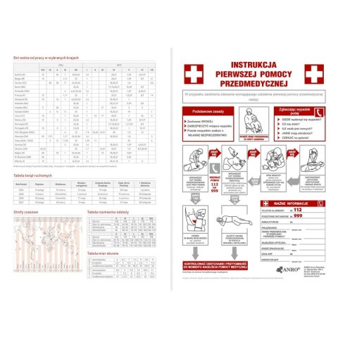Kalendarz nauczyciela książkowy (terminarz) B5TN060B- 2024/2025 B5 PCV bezbarwny B5 Wydawnictwo Wokół Nas (modern)