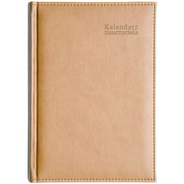 Kalendarz nauczyciela książkowy (terminarz) VIVELLA 2024/2025 A5 tygodniowy A5 Wydawnictwo Wokół Nas (A5TN065B-beżowy)