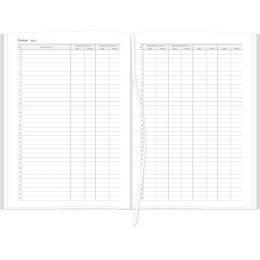 Kalendarz nauczyciela książkowy (terminarz) VIVELLA 2024/2025 B5 tygodniowy B5 Wydawnictwo Wokół Nas (B5TN066B-granat)