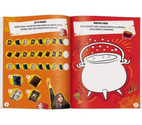 Książeczka edukacyjna Harry Potter™. Księga naklejek Ameet (GSB 5101)