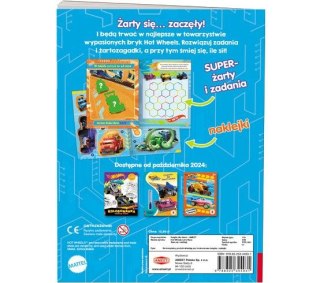 Książeczka edukacyjna Hot Wheels™. Baw się i naklejaj Ameet (STB 1601)