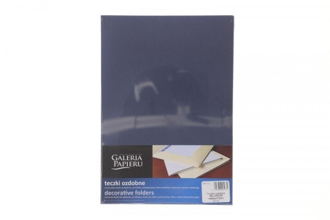 Teczka ofertowa ozdobna millenium A4 kolor: granatowa Argo (221715)