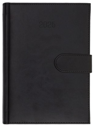 Kalendarz książkowy (terminarz) 5905031846496 VIVELLA A4 dzienny A4 Wokół Nas (A4DB- czarny z magnesem)