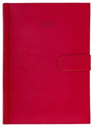 Kalendarz książkowy (terminarz) 5905031846601 VIVELLA A4 tygodniowy A4 Wokół Nas (A4TB- czerwony z magnesem)