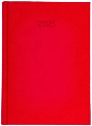 Kalendarz książkowy (terminarz) 5905031847165 VIVELLA A5 DZIENNY A5 Wokół Nas (A5DB CZERWONY)