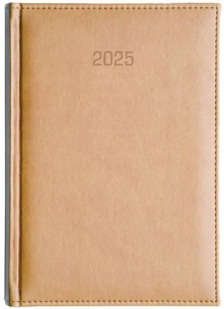 Kalendarz książkowy (terminarz) 5905031847547 VIVELLA A5 DZIENNY A5 Wokół Nas (A5DB BEŻOWY)