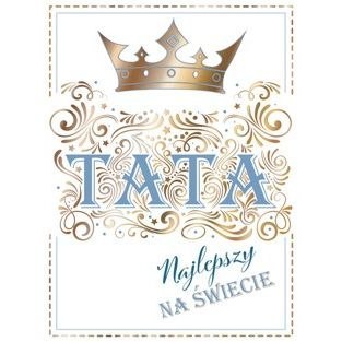Kartka składana KARNET B6 TATA BLUE B6 Henry (5905701483389)